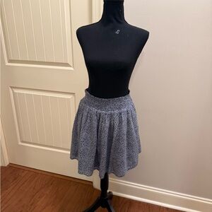 Old Navy Elegant Blue Patterned Skirt
